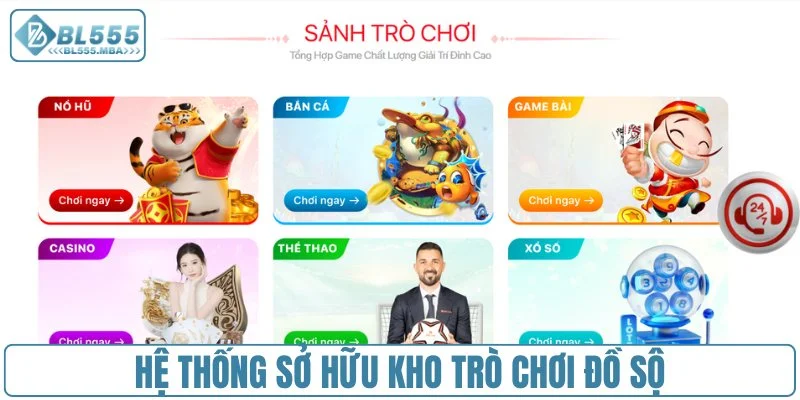 Nhà Cái J88 vs Nhà Cái BL555 4 Hệ thống sở hữu kho trò chơi đồ sộ